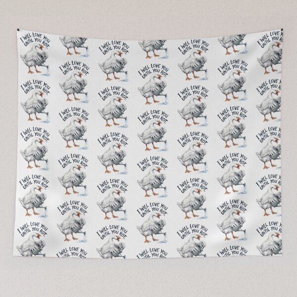 Item preview, Overwatering Duck Garden Love designed and sold by Tiffany Roy.