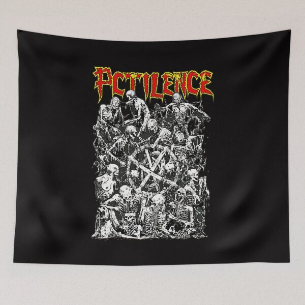Item preview, Pestilence Dark Art Skeleton Gore  designed and sold by Lagoart.