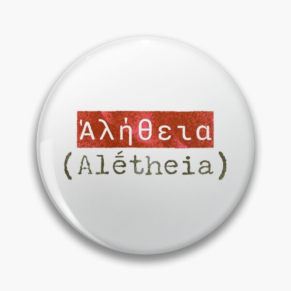 Item preview, Ἀλήθεια (Alḗtheia) - The Greek Word for Truth designed and sold by silviaxe.