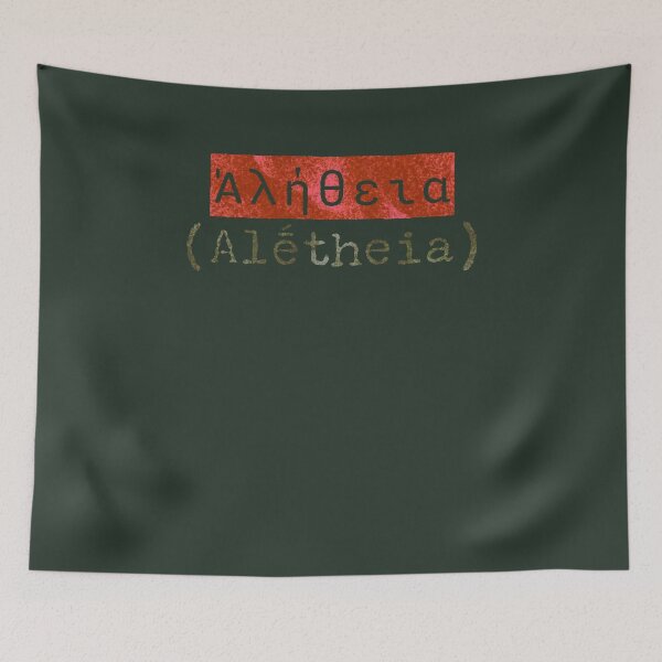 Item preview, Ἀλήθεια (Alḗtheia) - The Greek Word for Truth designed and sold by silviaxe.