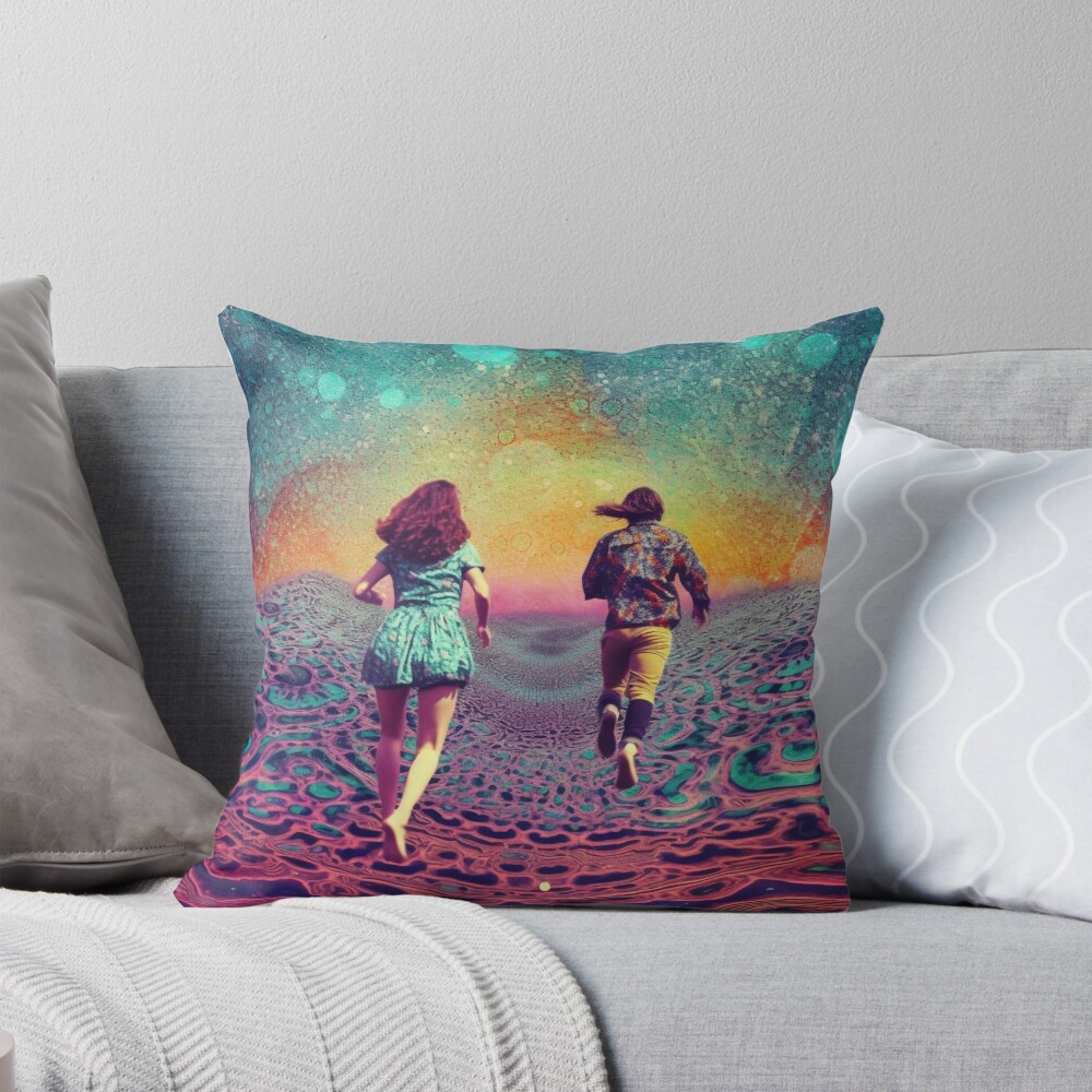 Item preview, Throw Pillow designed and sold by MongLongStudio.