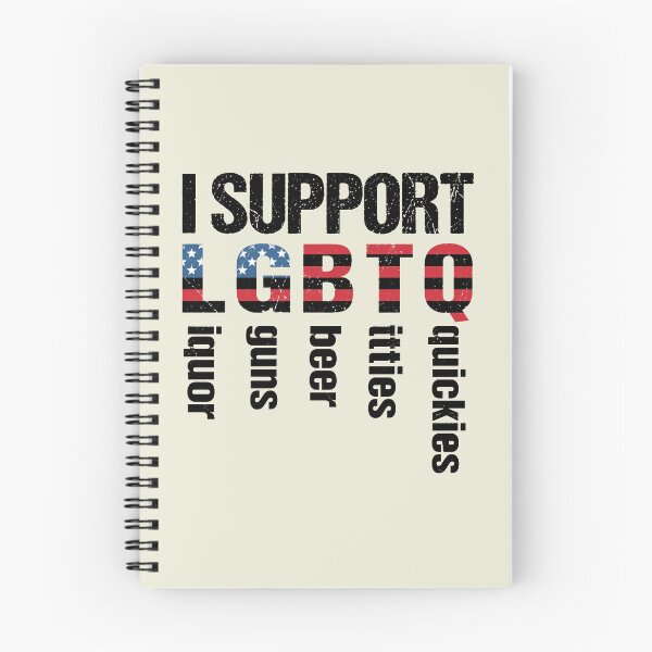Item preview, I Support LGBTQ Funny Men Women designed and sold by catnolioo.