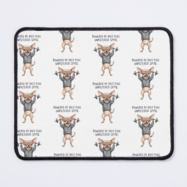 Item preview, Workout Chihuahua Barbell Spite designed and sold by Tiffany Roy.
