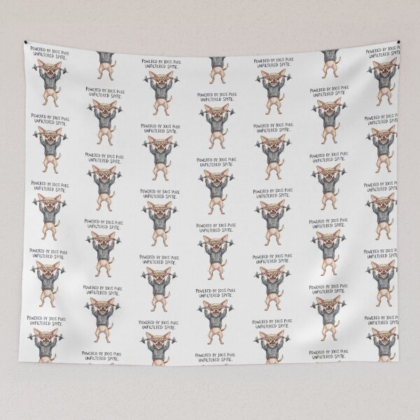 Item preview, Workout Chihuahua Barbell Spite designed and sold by Tiffany Roy.