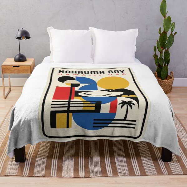 Item preview, Retro Hanuama Bay Bauhaus Geometric Skyline designed and sold by k3rstman1.
