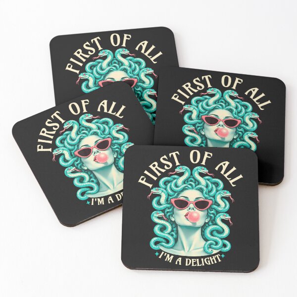 Item preview, Women Feminist Medusa First Of All I'M A Delight Medusa designed and sold by Chromatic-Cubes.
