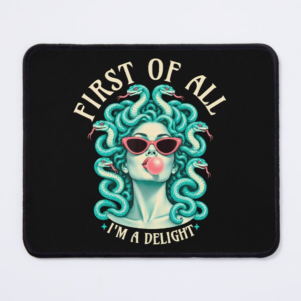 Item preview, Women Feminist Medusa First Of All I'M A Delight Medusa designed and sold by Chromatic-Cubes.