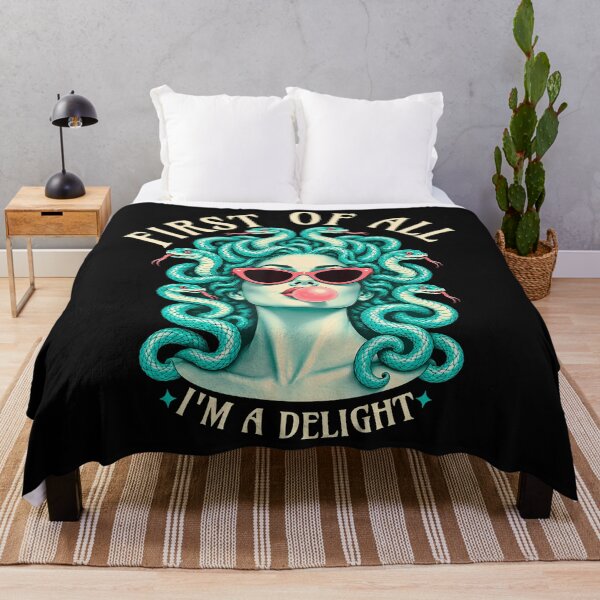 Item preview, Women Feminist Medusa First Of All I'M A Delight Medusa designed and sold by Chromatic-Cubes.