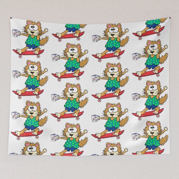 Item preview, Coffee Cat Skateboarding designed and sold by Belknap.