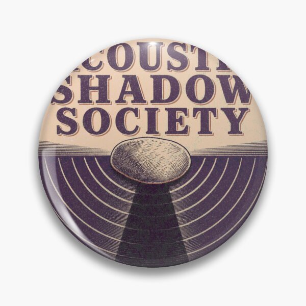 Item preview, Acoustic Shadow Society Sonography Emblem designed and sold by BoosterShop.