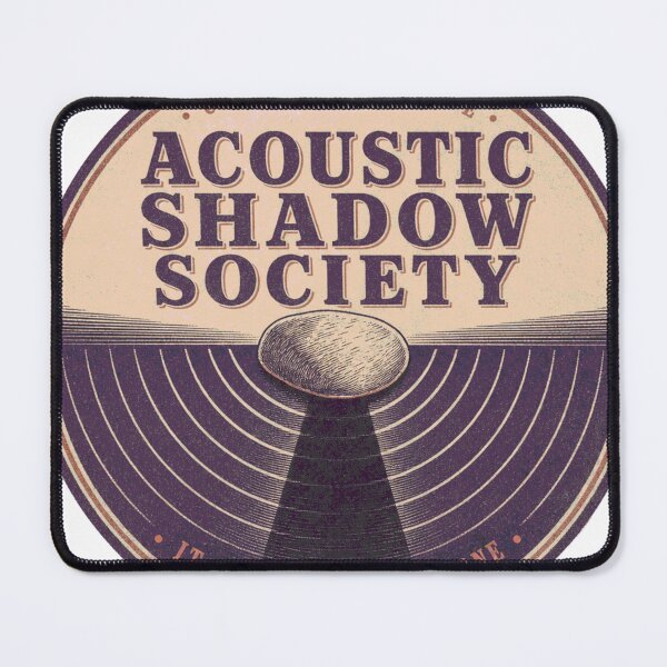 Item preview, Acoustic Shadow Society Sonography Emblem designed and sold by BoosterShop.