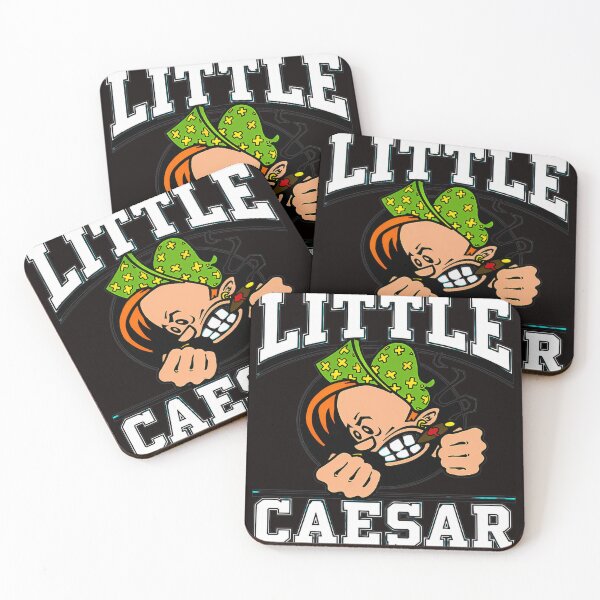 Item preview, Little CÆSAR Cartoon Character Smoking Cigar Green Hat designed and sold by Lagoart.