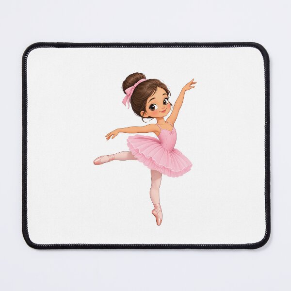 Item preview, Cute Little Ballerina Girl - Pink Tutu Ballet Dancer Art designed and sold by VYBEHAUS.