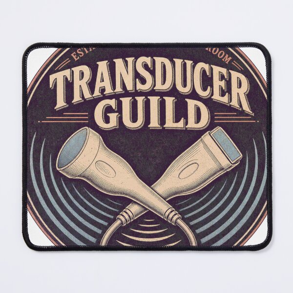 Item preview, Transducer Guild Ultrasound Probe Emblem designed and sold by BoosterShop.