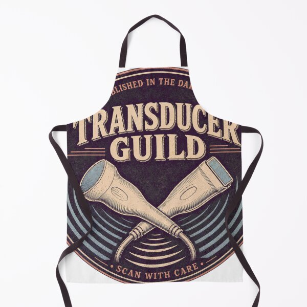 Aperçu de l'œuvre Emblème de la sonde à ultrasons de la Guilde des transducteurs créée et vendue par BoosterShop.