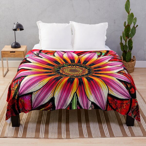 Item preview, Abstract Flower Painting designed and sold by ViaARTfactory.