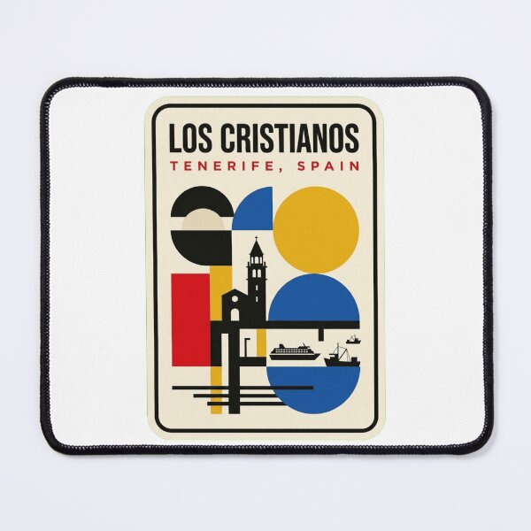 Aperçu de l'œuvre Horizon géométrique rétro de Los Cristianos Bauhaus créée et vendue par k3rstman1.