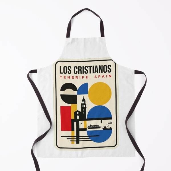 Item preview, Retro Los Cristianos Bauhaus Geometric Skyline designed and sold by k3rstman1.