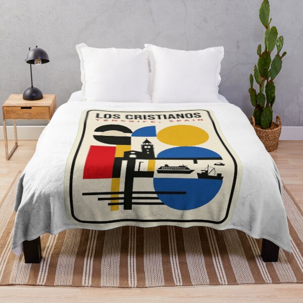 Item preview, Retro Los Cristianos Bauhaus Geometric Skyline designed and sold by k3rstman1.