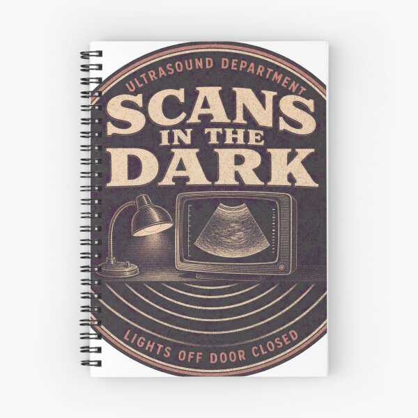 Item preview, Scans in the Dark Ultrasound Department Badge designed and sold by BoosterShop.