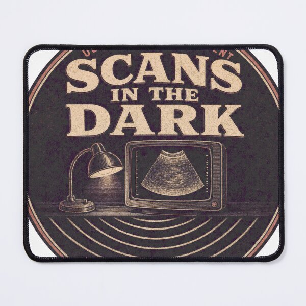 Item preview, Scans in the Dark Ultrasound Department Badge designed and sold by BoosterShop.