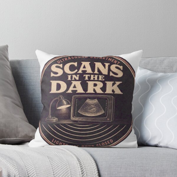 Item preview, Scans in the Dark Ultrasound Department Badge designed and sold by BoosterShop.