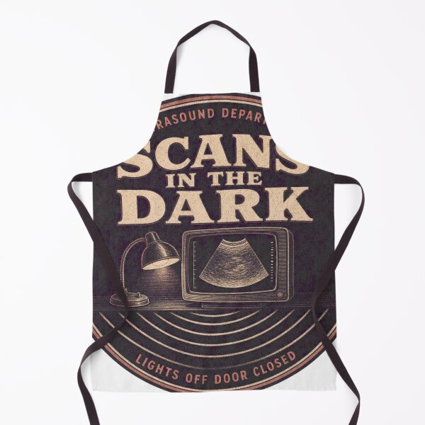Item preview, Scans in the Dark Ultrasound Department Badge designed and sold by BoosterShop.
