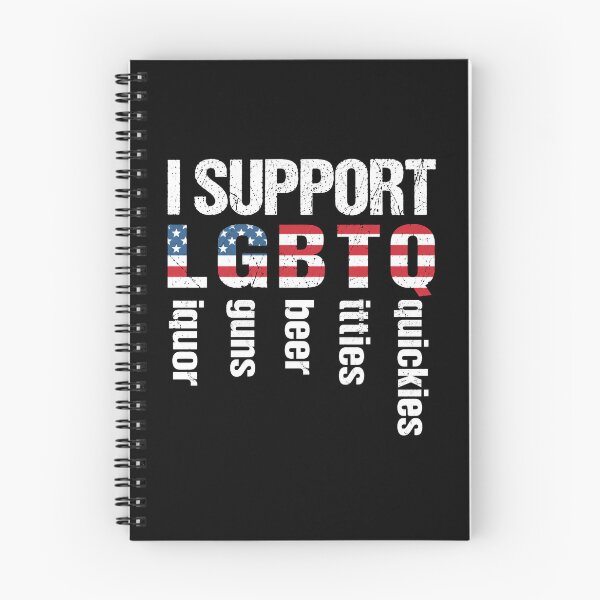 Item preview, I Support LGBTQ Funny Men Women 2 designed and sold by catnolioo.
