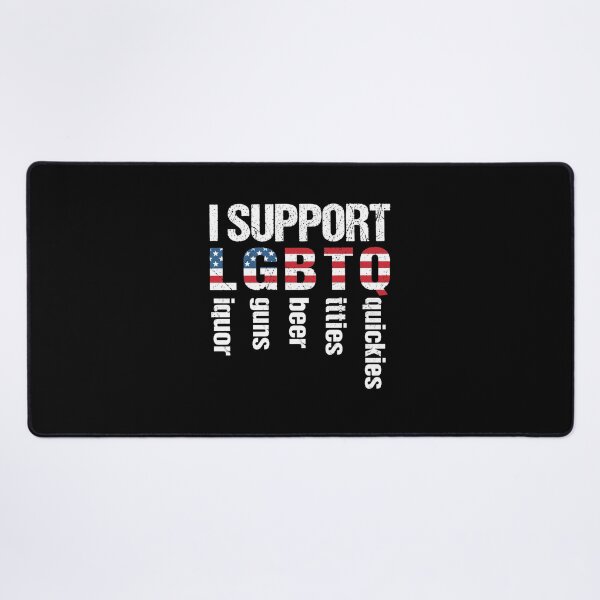 Item preview, I Support LGBTQ Funny Men Women 2 designed and sold by catnolioo.