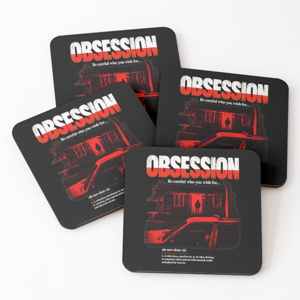 Item preview, OBSESSION Distressed Typography Dark Aesthetic  designed and sold by MalikHobb94818.