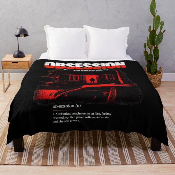 Item preview, OBSESSION Distressed Typography Dark Aesthetic  designed and sold by MalikHobb94818.