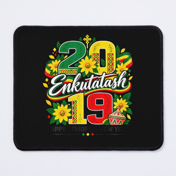 Item preview, Enkutatash Ethiopian New Year Meskerem Ethiopia Flag designed and sold by Chromatic-Cubes.