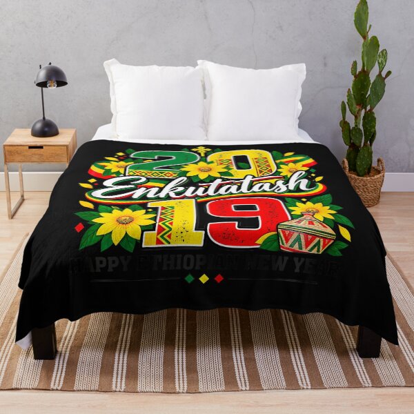 Item preview, Enkutatash Ethiopian New Year Meskerem Ethiopia Flag designed and sold by Chromatic-Cubes.
