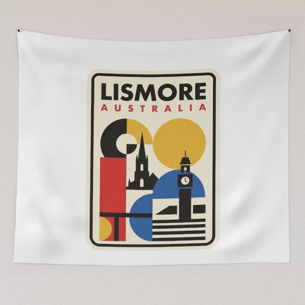 Item preview, Retro Lismore Bauhaus Geometric Skyline designed and sold by k3rstman1.