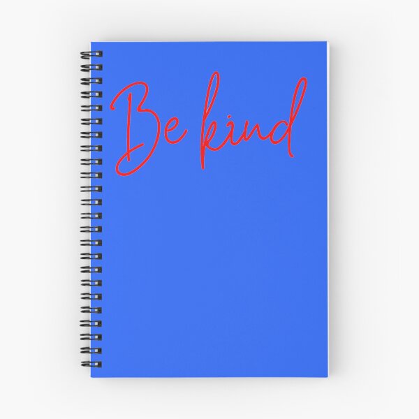 Item preview, Be Kind Red Script Typography Motivational Quote Design designed and sold by Evelashop.