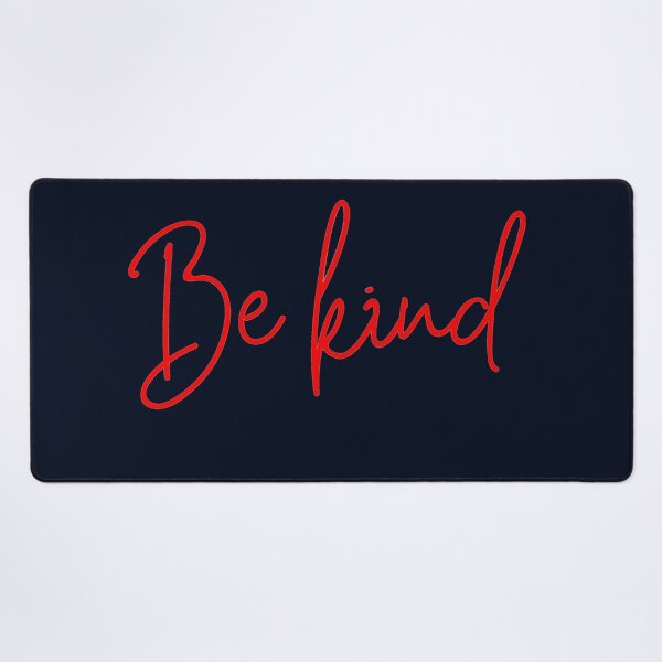 Item preview, Be Kind Red Script Typography Motivational Quote Design designed and sold by Evelashop.