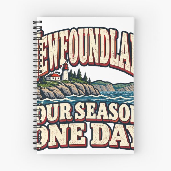 Item preview, Newfoundland – Four Seasons One Day Vintage Coastal Design designed and sold by EastEndTownie.