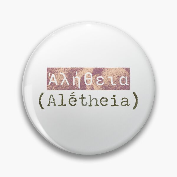 Item preview, Ἀλήθεια (Alḗtheia) - The Greek Word for Truth designed and sold by silviaxe.
