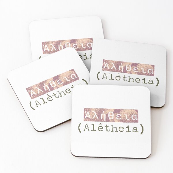 Item preview, Ἀλήθεια (Alḗtheia) - The Greek Word for Truth designed and sold by silviaxe.