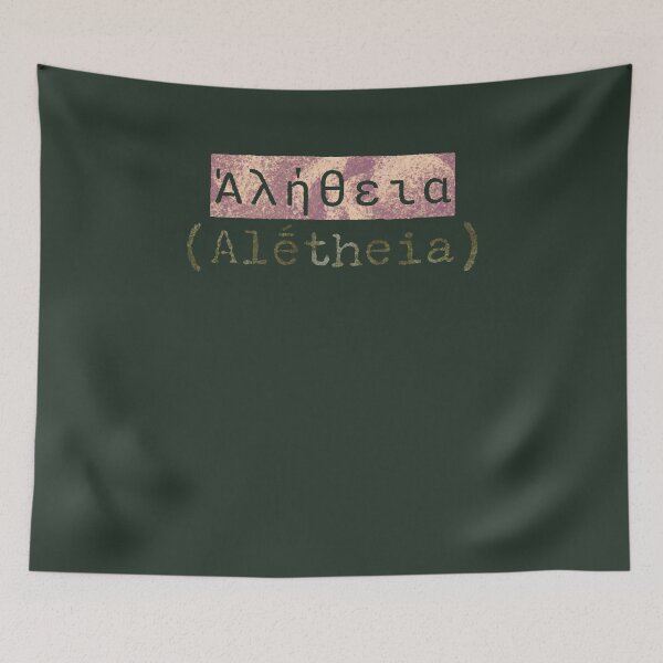 Item preview, Ἀλήθεια (Alḗtheia) - The Greek Word for Truth designed and sold by silviaxe.
