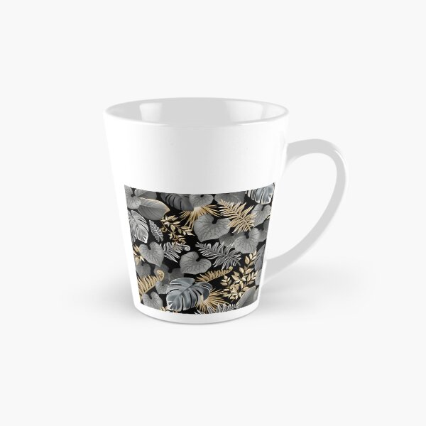 Item preview, Dark Tropical Leaves Pattern with Exotic Jungle Foliage Design designed and sold by crusni.