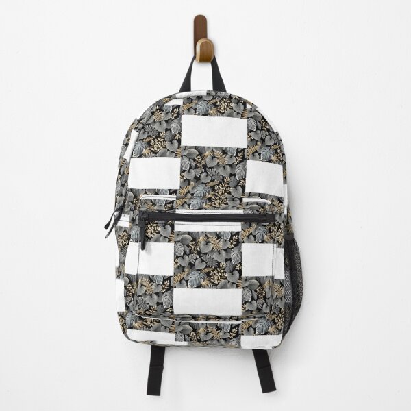 Item preview, Dark Tropical Leaves Pattern with Exotic Jungle Foliage Design designed and sold by crusni.