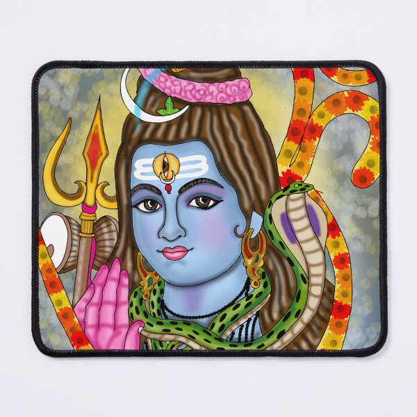 Item preview, Lord Shiva Digital Drawing | Hindu God Spiritual Artwork designed and sold by Harshit_Digital_Arts.
