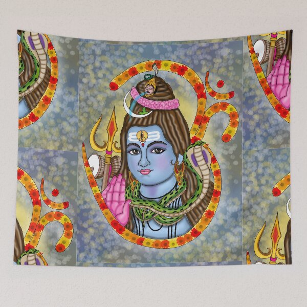 Item preview, Lord Shiva Digital Drawing | Hindu God Spiritual Artwork designed and sold by Harshit_Digital_Arts.