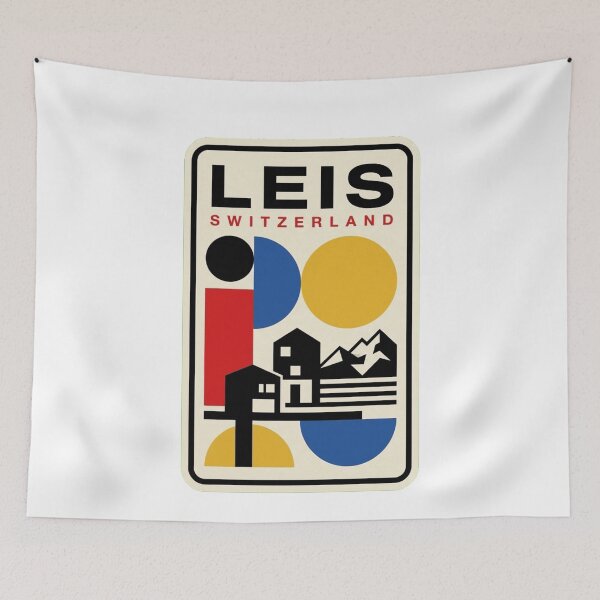 Item preview, Retro Leis Bauhaus Geometric Skyline designed and sold by k3rstman1.