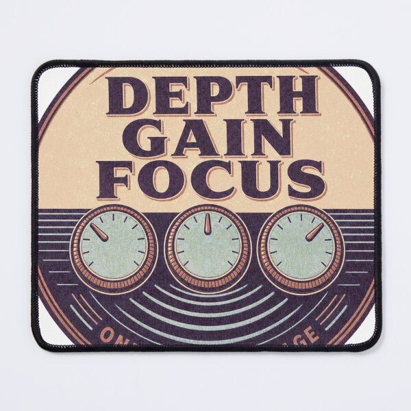 Item preview, Depth Gain Focus Sonography Controller Knowledge Badge designed and sold by BoosterShop.