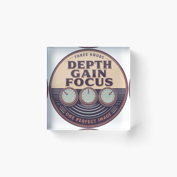 Item preview, Depth Gain Focus Sonography Controller Knowledge Badge designed and sold by BoosterShop.
