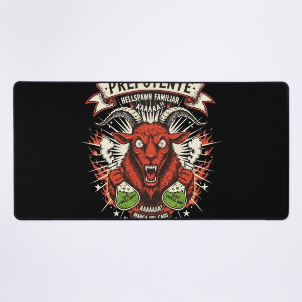 Item preview, Demonic Goat Beaker Flames "Mommy's Special Boy" designed and sold by Bloowardi.