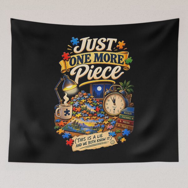 Item preview, Just One More Piece Puzzler Puzzle designed and sold by Chromatic-Cubes.