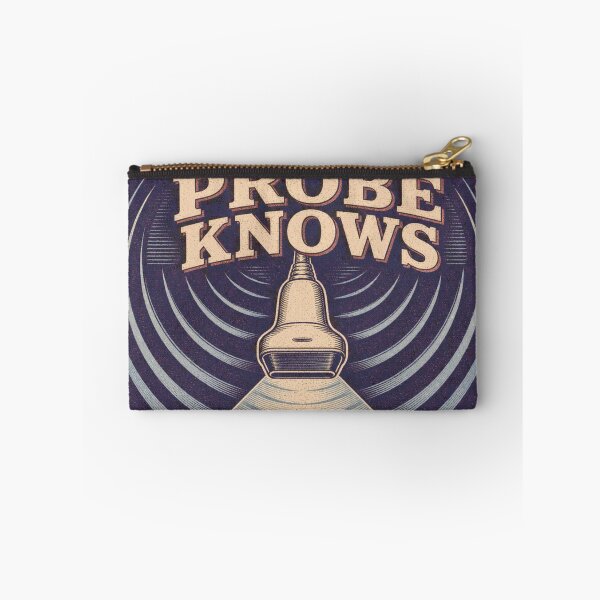 Item preview, The Probe Knows Section Plane Sonography Emblem designed and sold by BoosterShop.